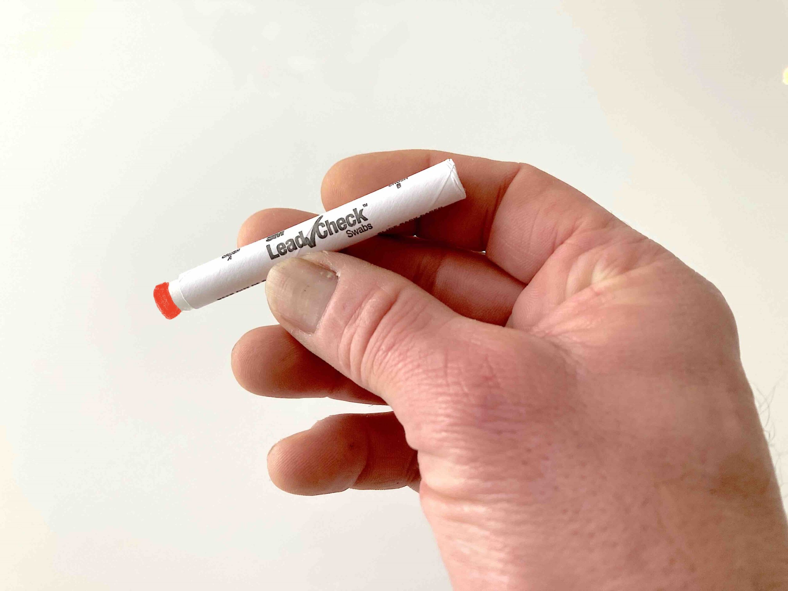 Test plomb positif embout rouge Luxfer LeadCheck