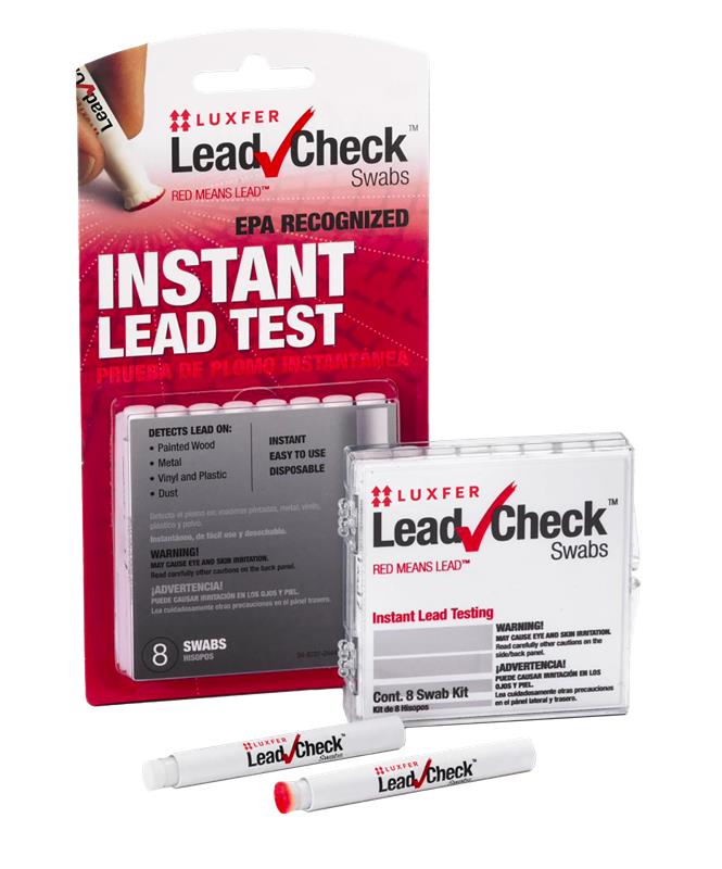 batonnets de detection de plombs Leadcheck